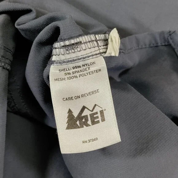 REI Co-op Shirt Men XXL Blue Sahara Tech Long Sleeve Vented Nylon Fishing Hiking - Picture 6 of 11